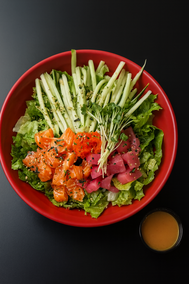 Sashimi Salad.