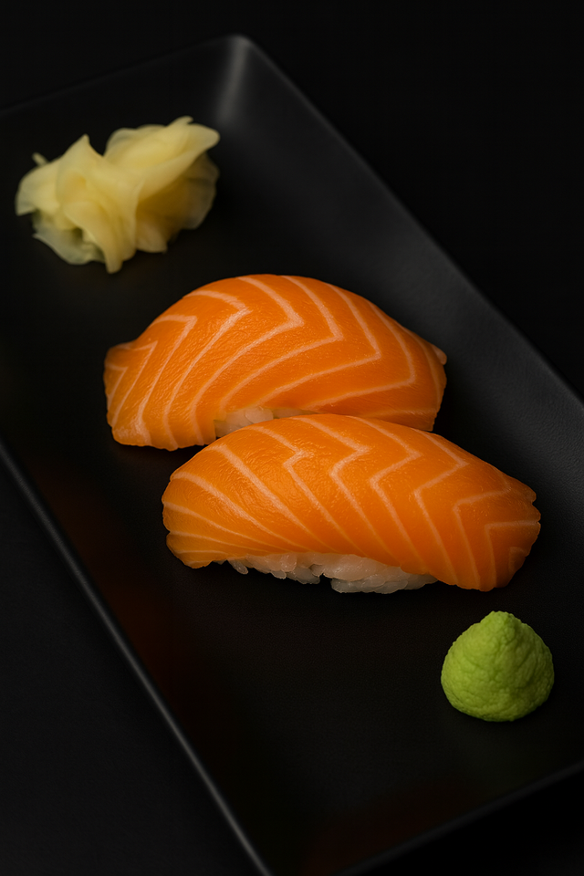 Salmon Nigiri.
